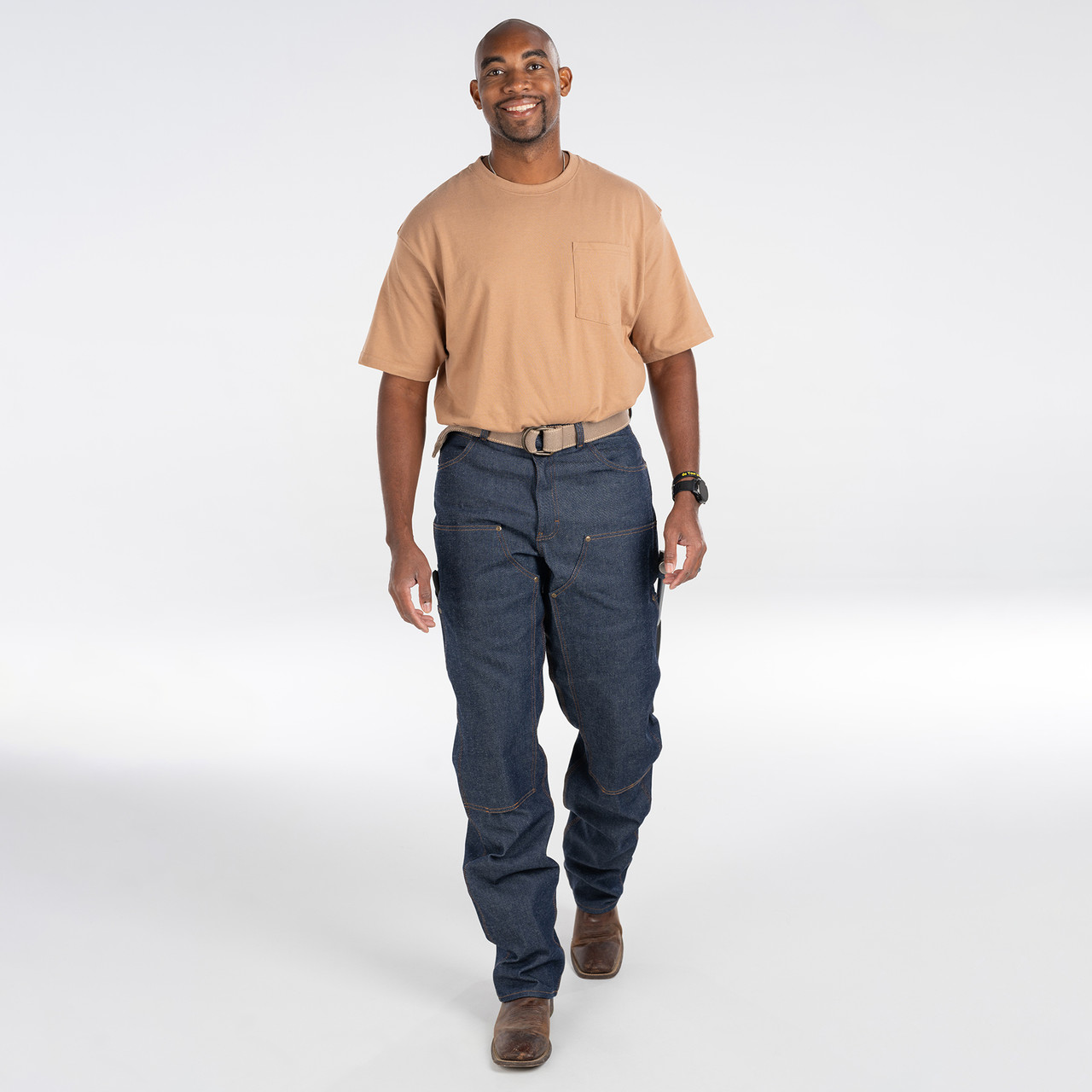 Double Front Denim Logger Dungarees – KEY Apparel