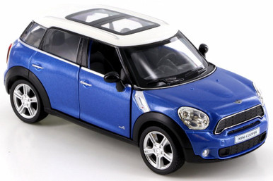 Mini Cooper S Countryman, Blue - RMZ City 555001 - Diecast Model