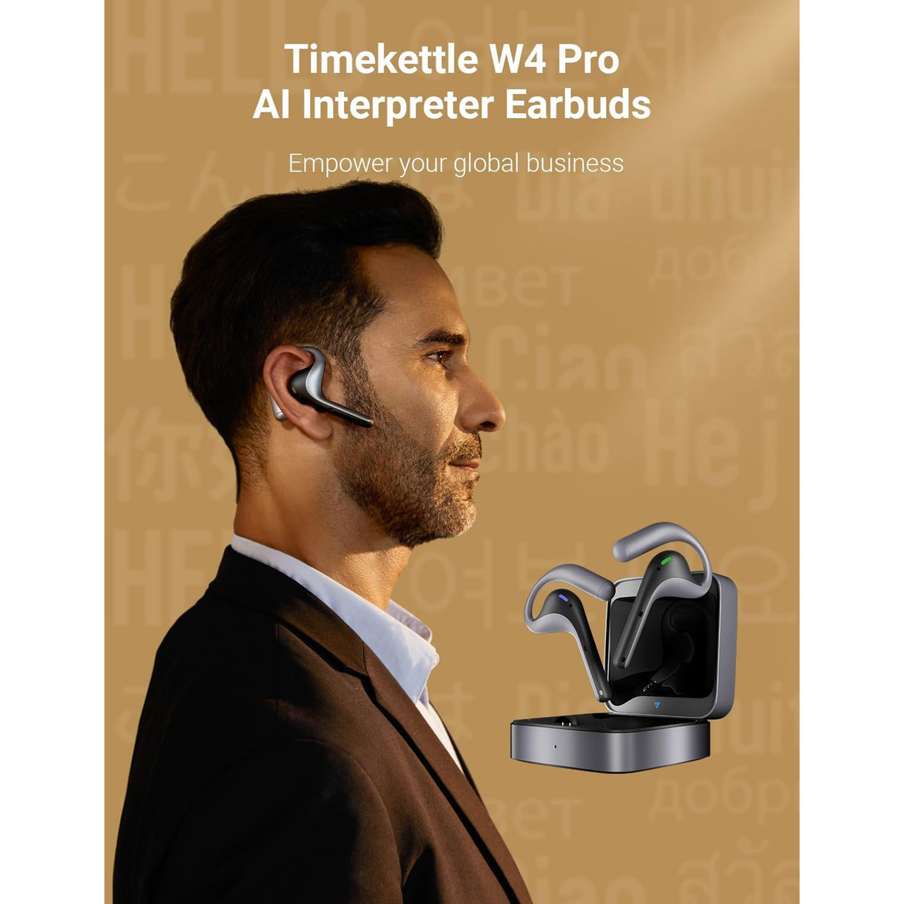 Timekettle W4 Pro AI Interpreter Earbuds