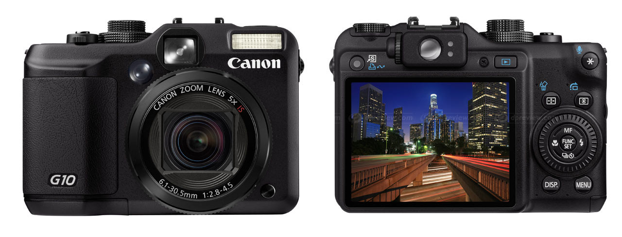 Canon PowerShot G10 Digital Point & Shoot Camera