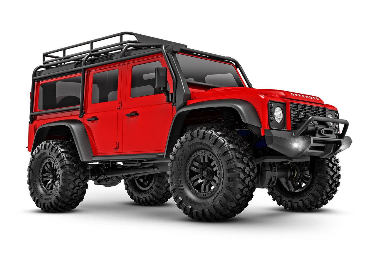Traxxas TRX-4M 1/18 Scale Land Rover Defender RTR, Red - Small