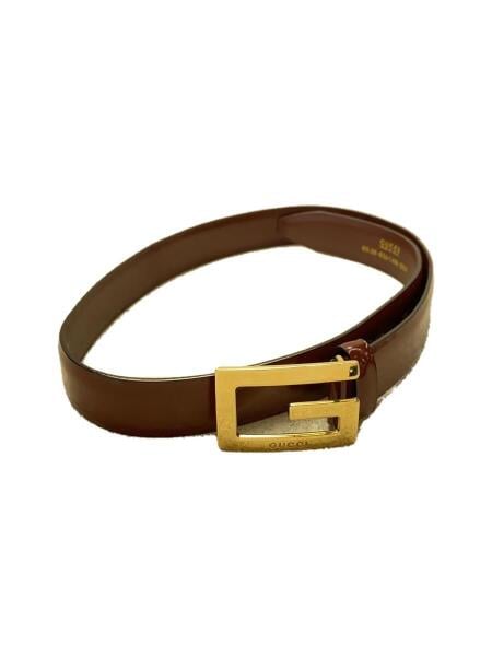 GUCCI(グッチ) / ベルト/レザー/ブラウン/レディース/G | 中古品の販売