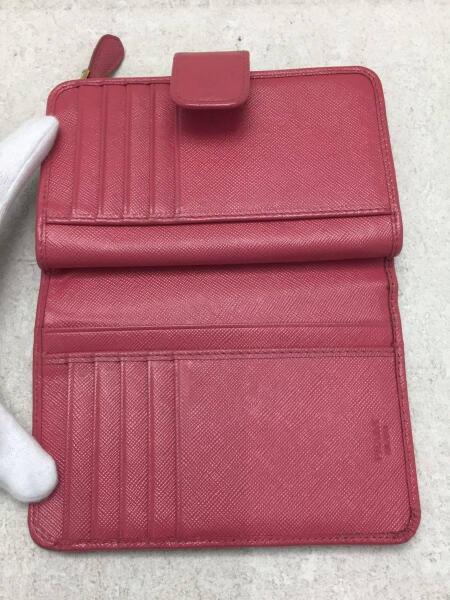 PRADA(プラダ) / 2つ折り財布/レザー/PNK/1M1225 | 中古品の販売・通販