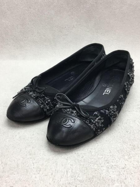 CHANEL(シャネル) / ツイードパンプス/ココマーク/シャネルツイード/37