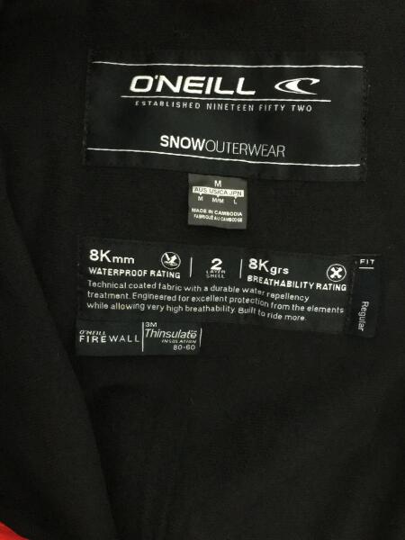 ONEILL(オニール) / スキーウェア/M/RED/メンズ/ジャケット/トップス