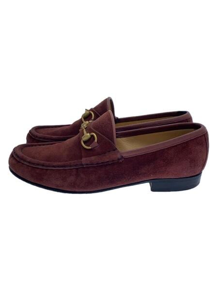 GUCCI(グッチ) / ホースビットローファー/36/BRD/スウェード/GUCCI 100