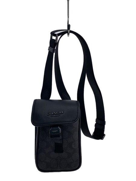 COACH(コーチ) / ショルダーバッグ/レザー/BLK/総柄/CT885 | 中古品の