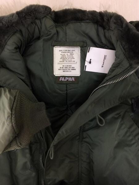 ALPHA INDUSTRIES(アルファインダストリーズ) / N-2B/旧タグ/フライト
