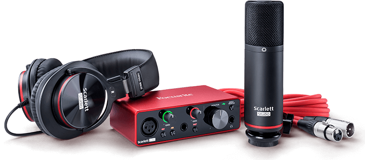 Focusrite Scarlett Solo Studio 3rd Gen Complete Recording Bundle