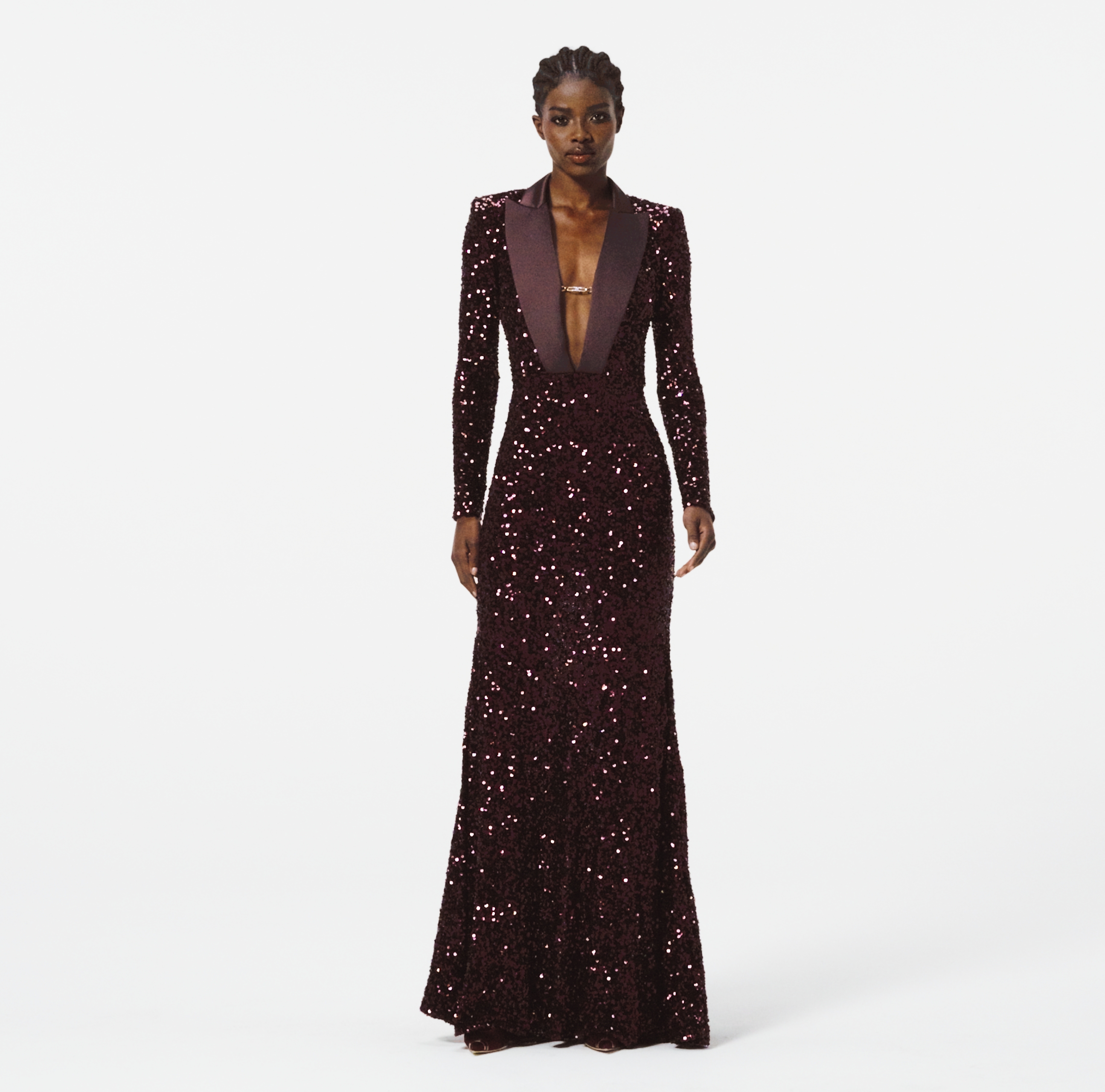 Red Carpet full sequin dress | Elisabetta Franchi