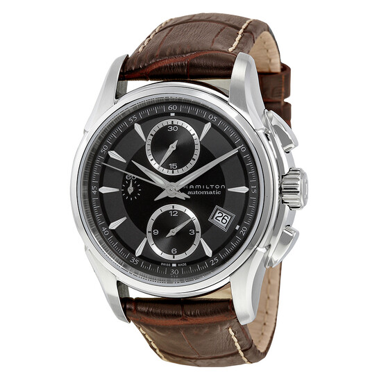 Hamilton Jazzmaster Auto Chronograph Black Dial Men's Watch