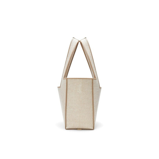 Loewe Medium Loewe Font Tote Bag - Ecru ALF1B61X11.2370