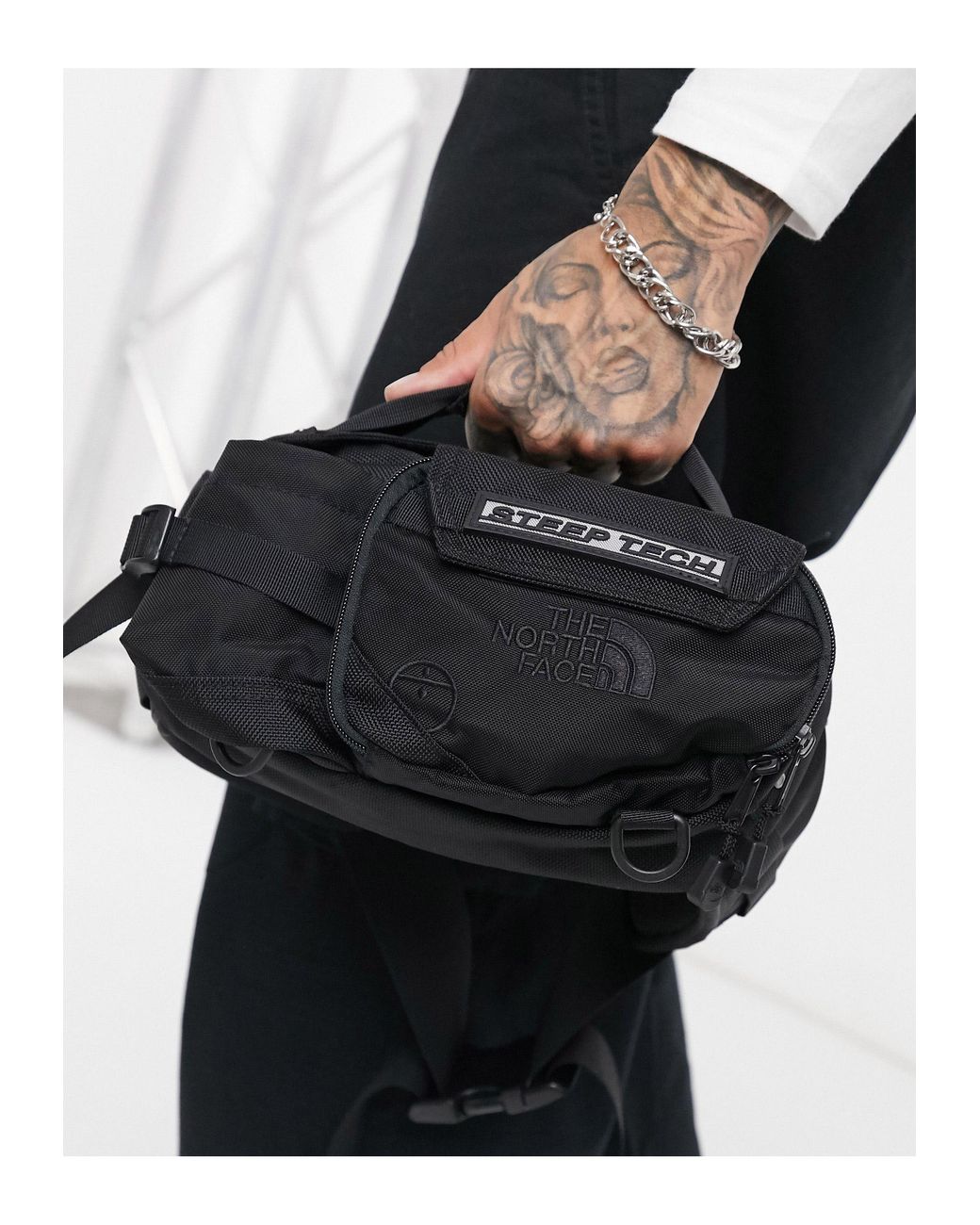 The North Face Steep Tech Fanny Pack in Black for Men | Lyst