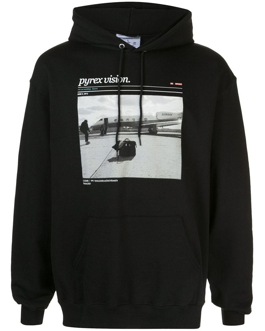 Off-White c/o Virgil Abloh X Denim Tears X Pyrex Vision Hoodie in