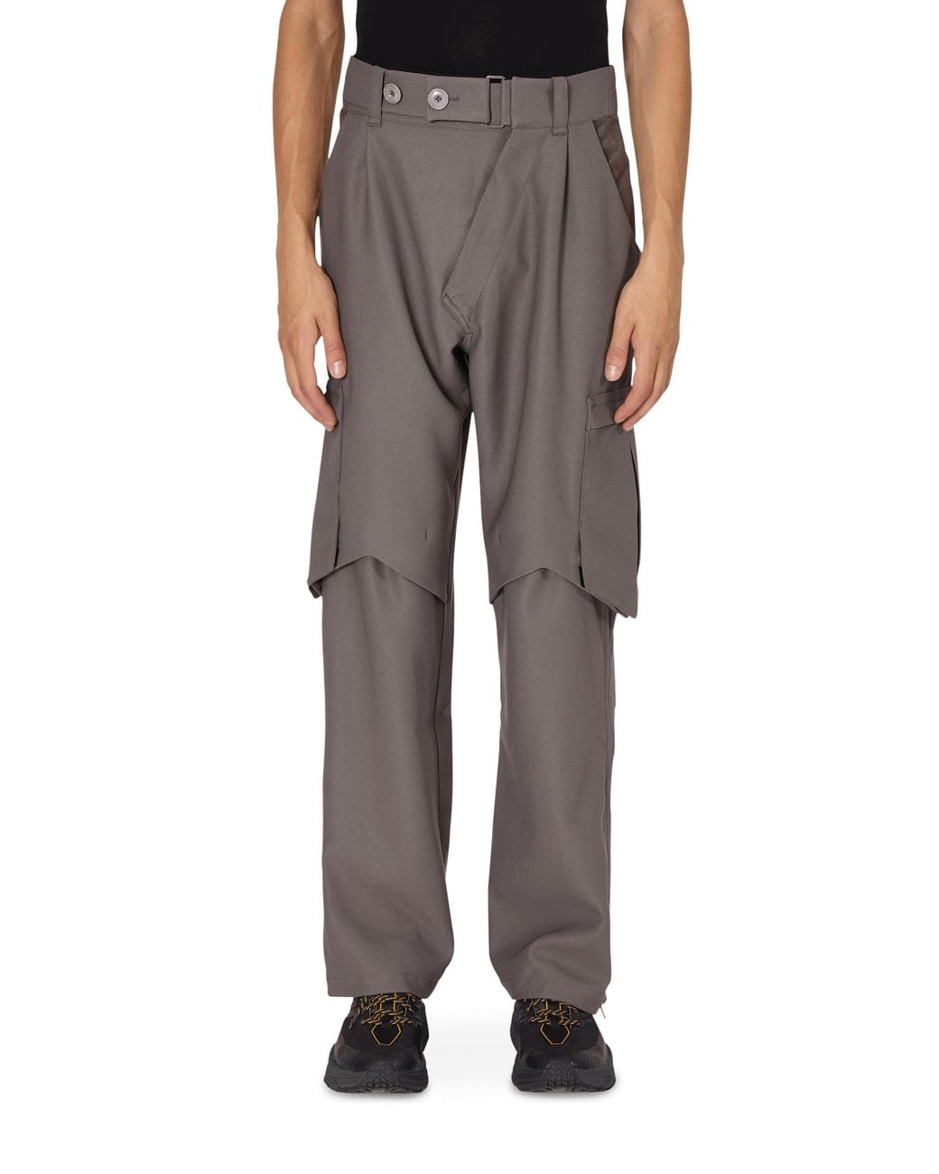 Kiko Kostadinov Bindra Cargo Pants in Grey for Men | Lyst Australia