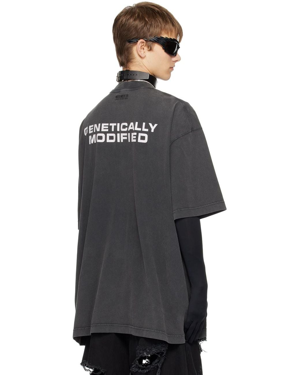 VETEMENTS GENETICALLY MODIFIED T-SHIRT Vetements Genetically