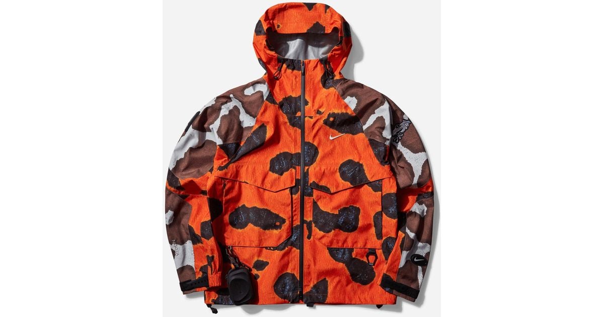 Nike S Nocta Opal Deep Cover Gore-Tex Jacket Safety Off in Red for