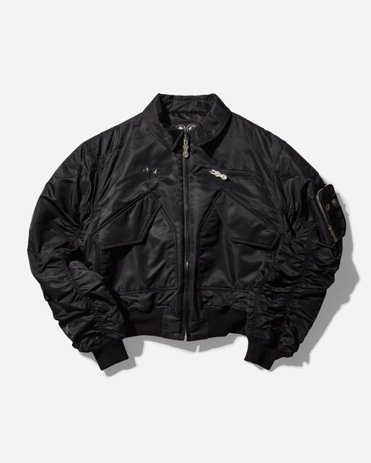 THUG CLUB A Wingless Bird Bomber Jacket in Black for Men | Lyst