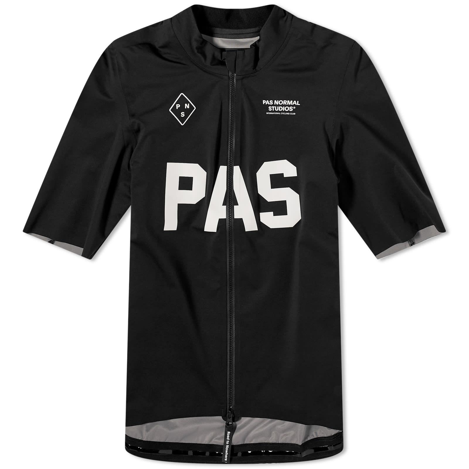 Pas Normal Studios Pas Mechanism Pro Rain Jersey in Black for Men