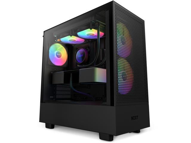 NZXT H5 Flow RGB (2023) ATX Mid Tower Case (CC-H51FB-R1