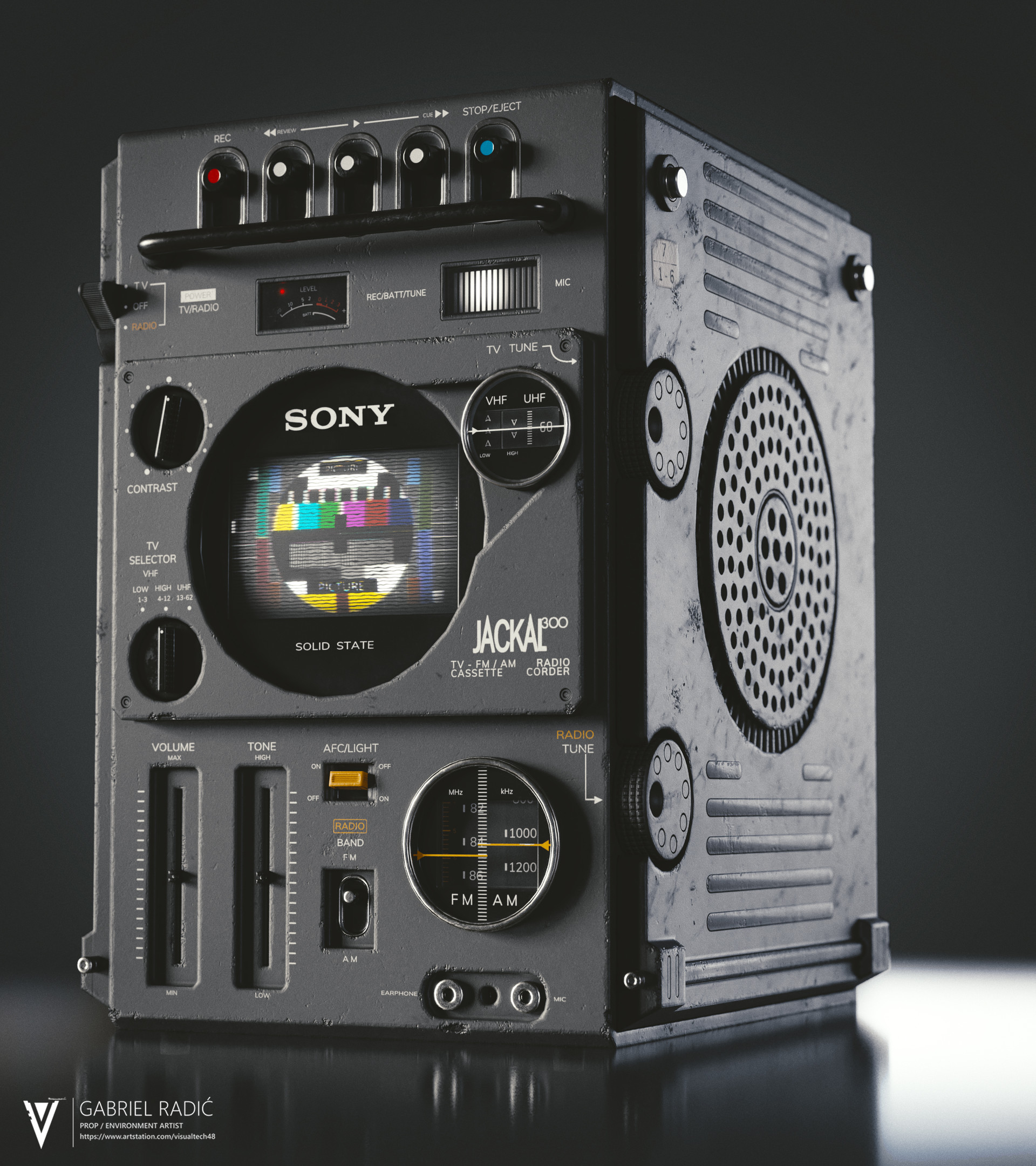 Gabriel Radić - Vintage Sony Jackal 300
