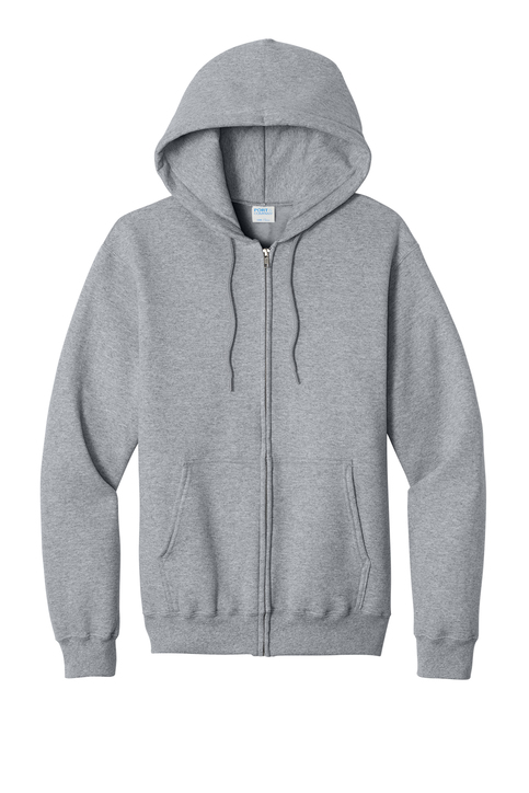 Port & Co Core Fleece Full-Zip Hooded Sweatshirt | Product | SanMar