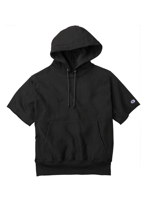 Champion Reverse Weave Short Sleeve Hooded Sweatshirt | Product