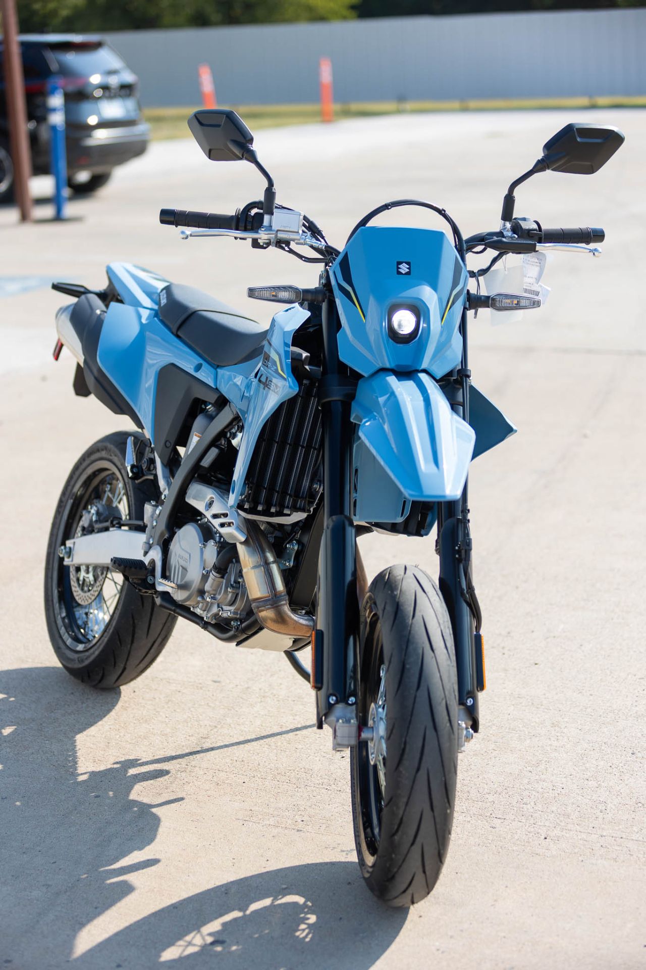 New 2025 Suzuki DR-Z4SM Sky Gray
