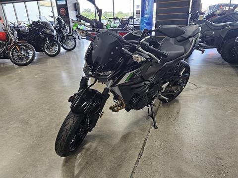New 2025 Kawasaki Z500 ABS Metallic Spark Black / Metallic Matte