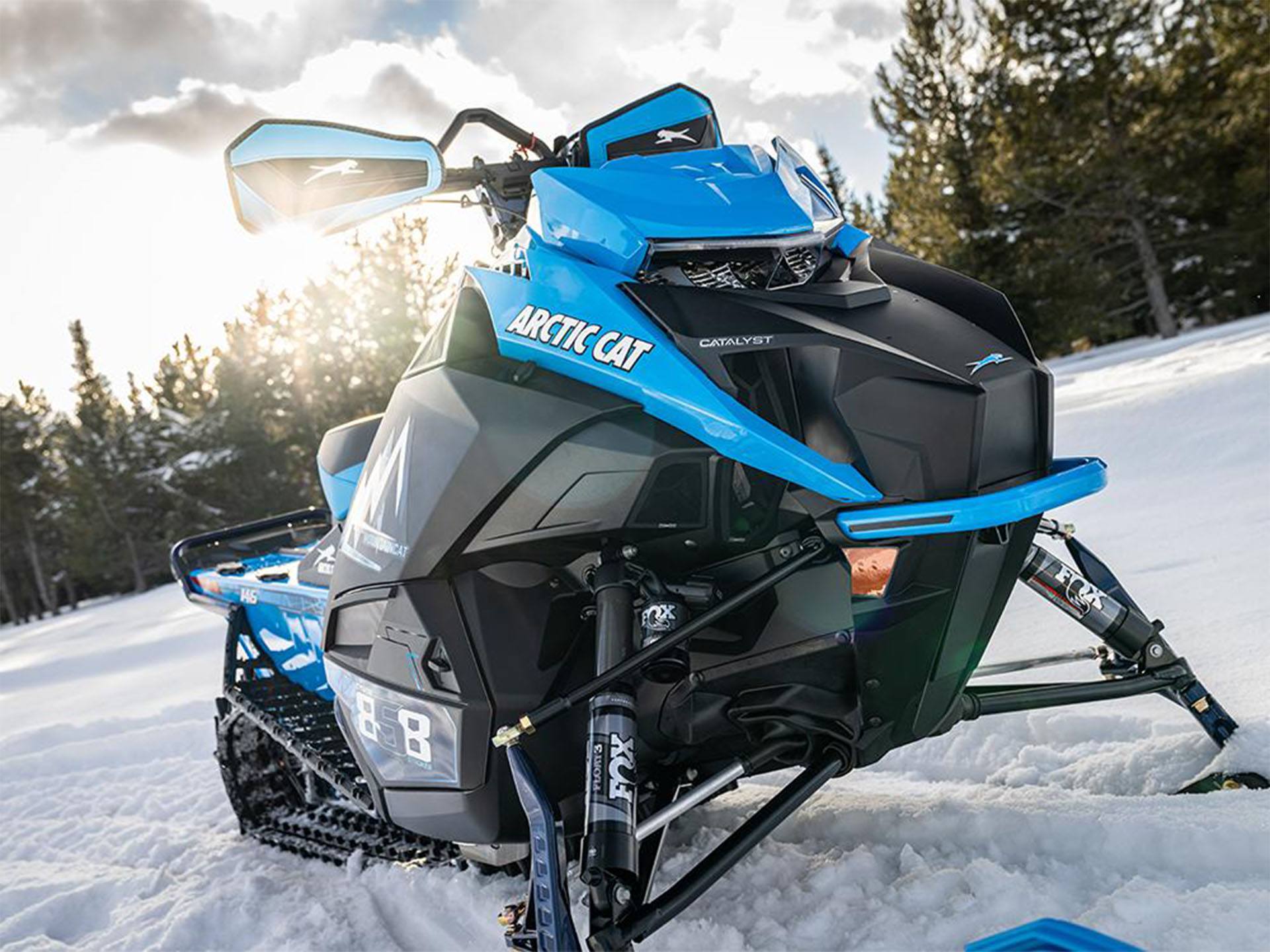 New 2025 Arctic Cat M 858 Mountain Cat Alpha One 146 ATAC 2.6 ES