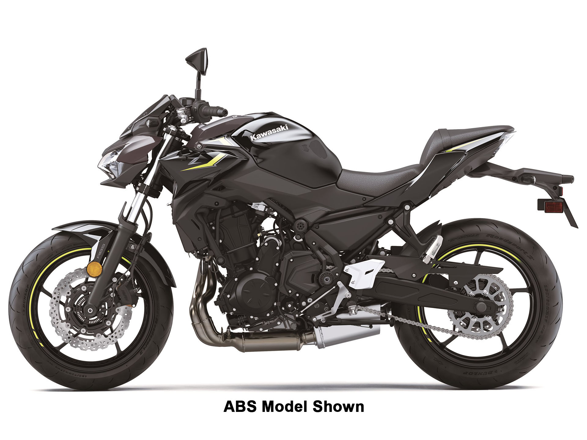 New 2024 Kawasaki Z650 Metallic Matte Dark Gray / Metallic Flat