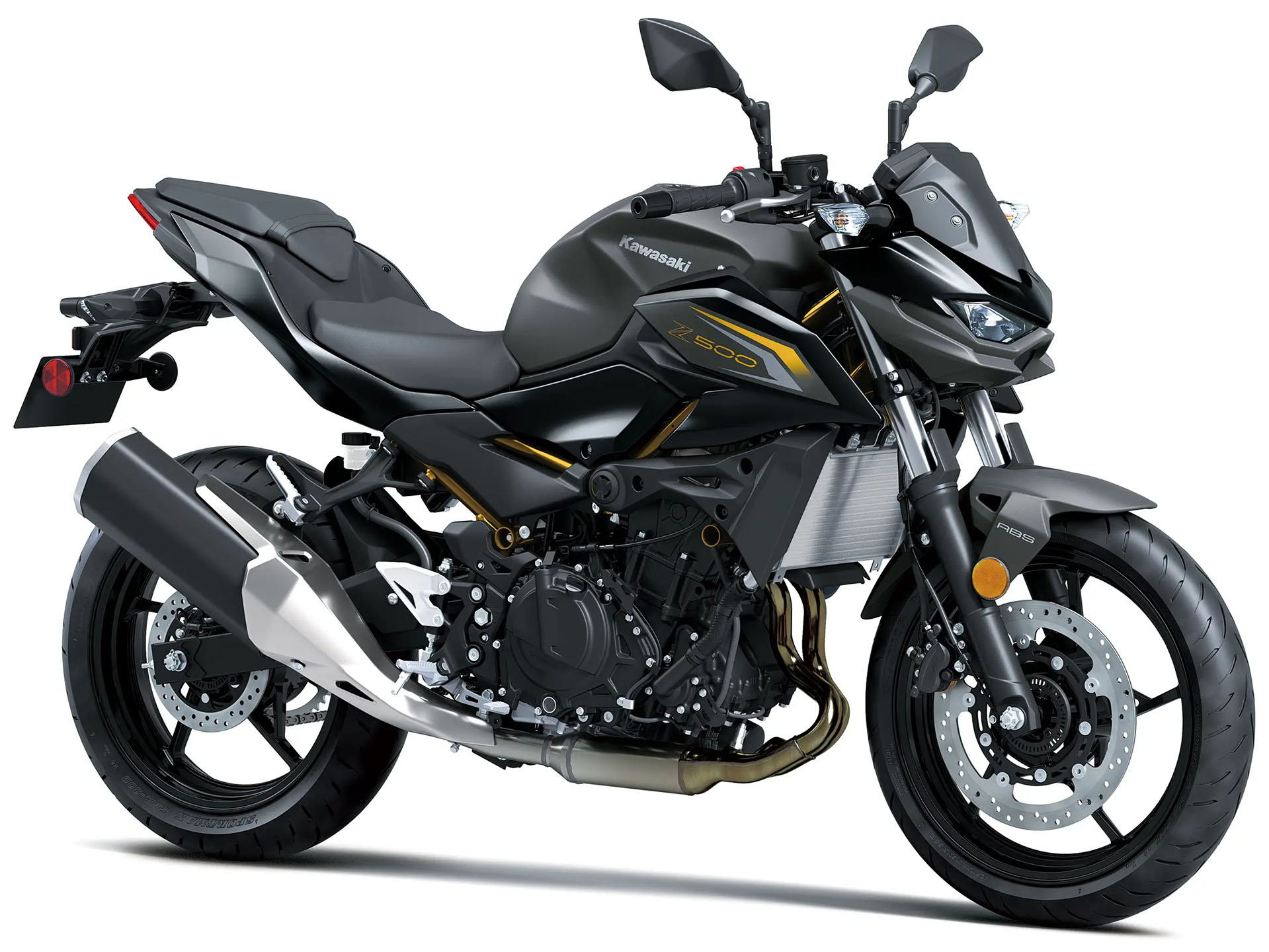 New 2026 Kawasaki Z500 ABS | Motorcycles in Tyrone PA | Metallic