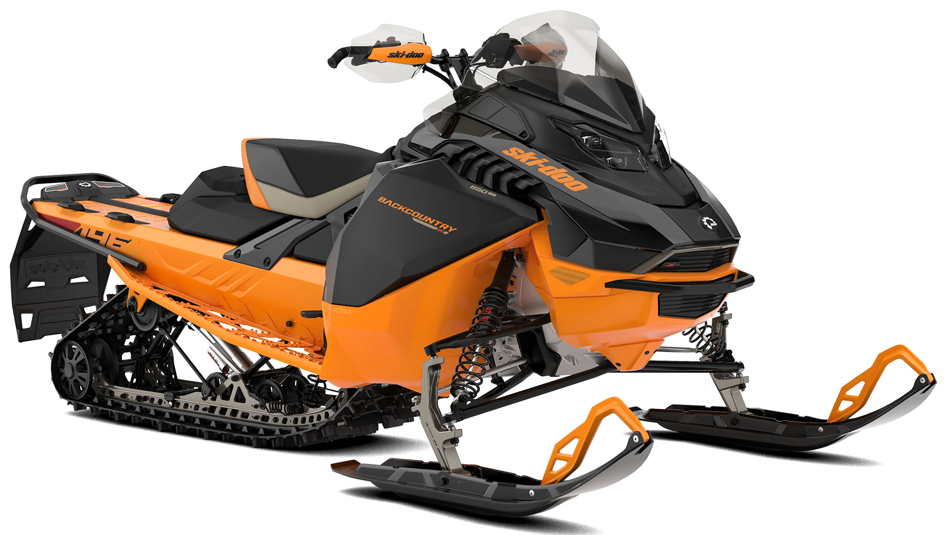New 2027 Ski-Doo Backcountry X 850 E-TEC ES Ice Storm 1.5 w/ 10.25