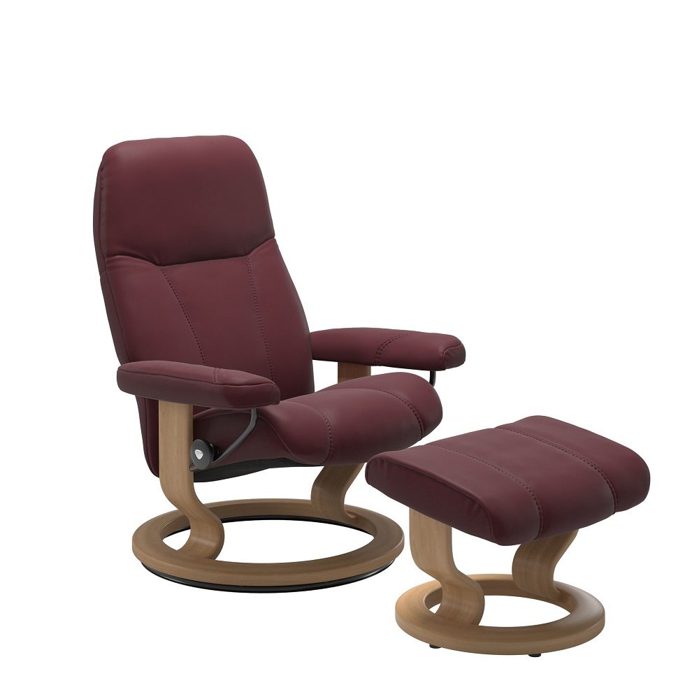 Stressless Consul Chair & Ottoman - The Century House - Madison, WI