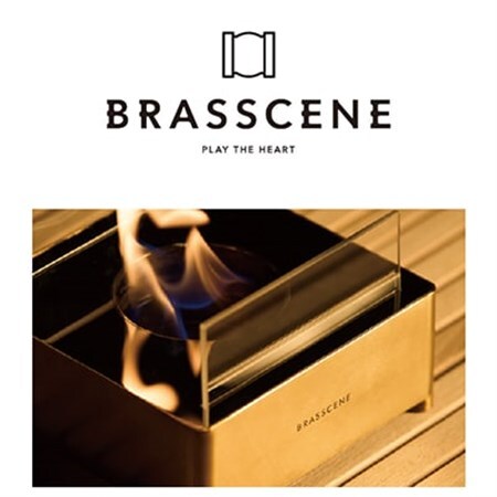 BRASSCENE バイオエタノールランプ_雑貨・日用品 アウトドア用品