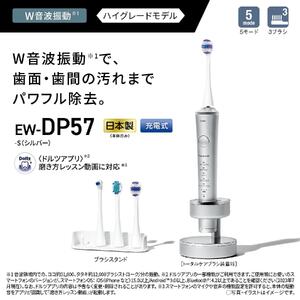 電動歯ブラシ [パナソニック] EW-DP57-S 音波振動ハブラシ ドルツ