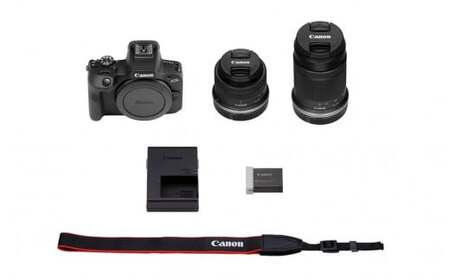 Canon】 キヤノン ミラーレス カメラ EOS R100 ダブルズームキット 18