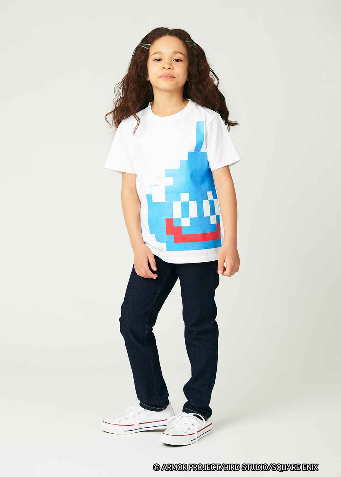 第5弾】ドラゴンクエスト DQ+g キッズTシャツ つやつやスライム