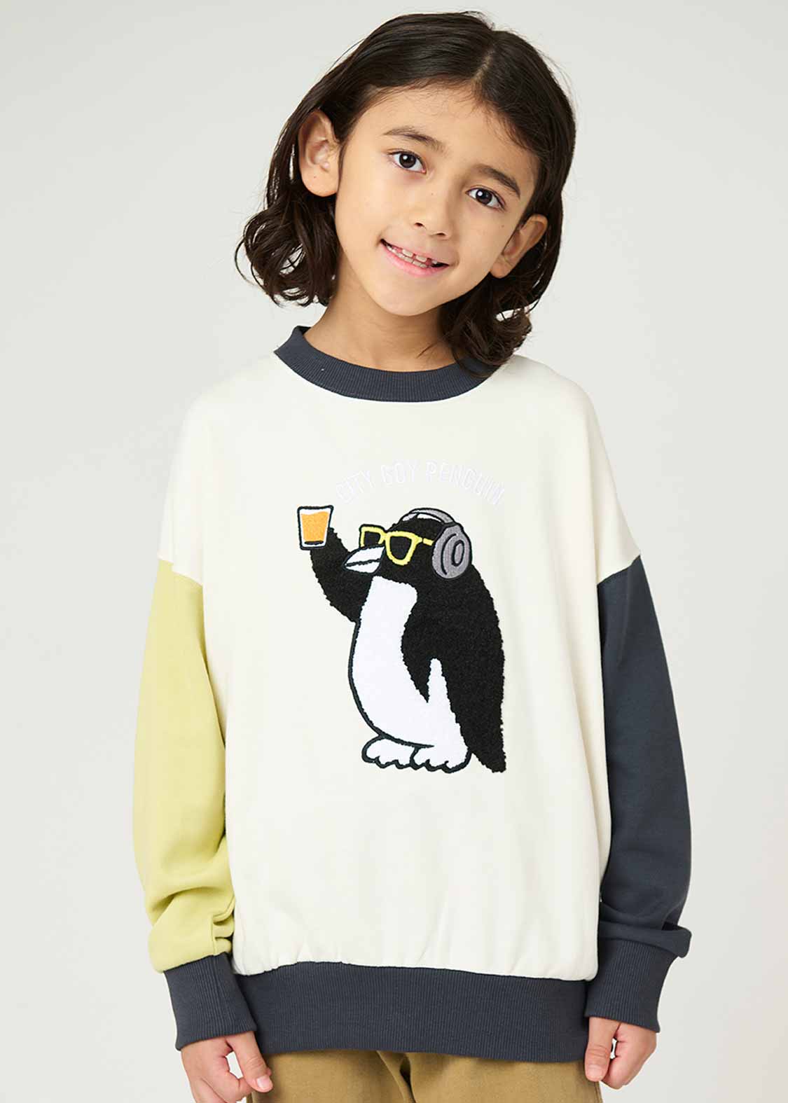 シティボーイペンギン ミュージック｜ビッグシルエットスウェット