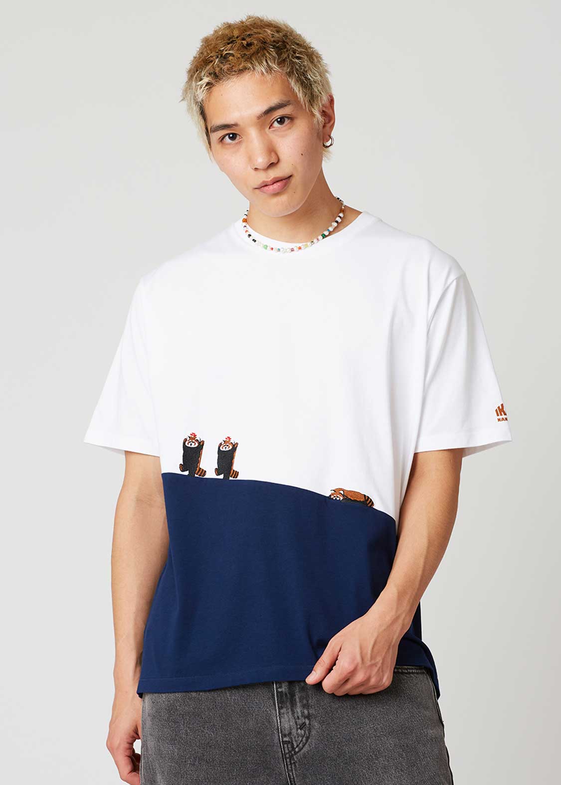イカクナニコレ｜バイカラーTシャツ｜ユニセックス｜グラニフ(graniph