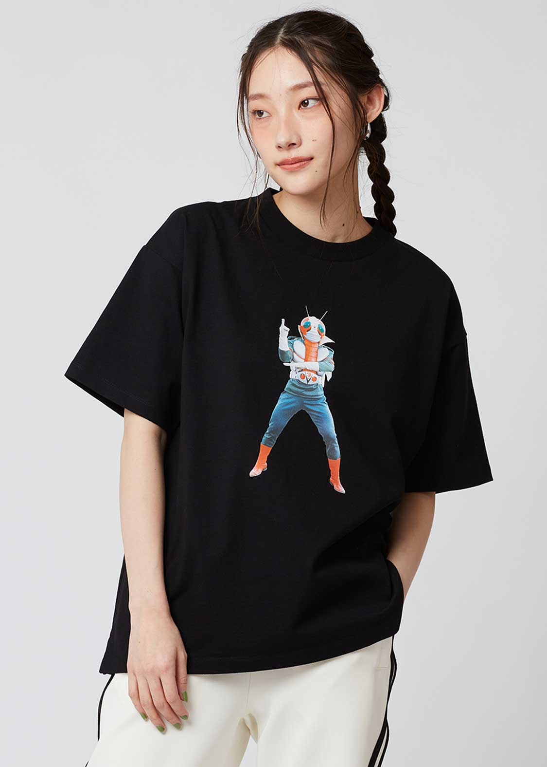 弥海砂＆レム｜ビッグシルエットTシャツ｜ユニセックス｜グラニフ