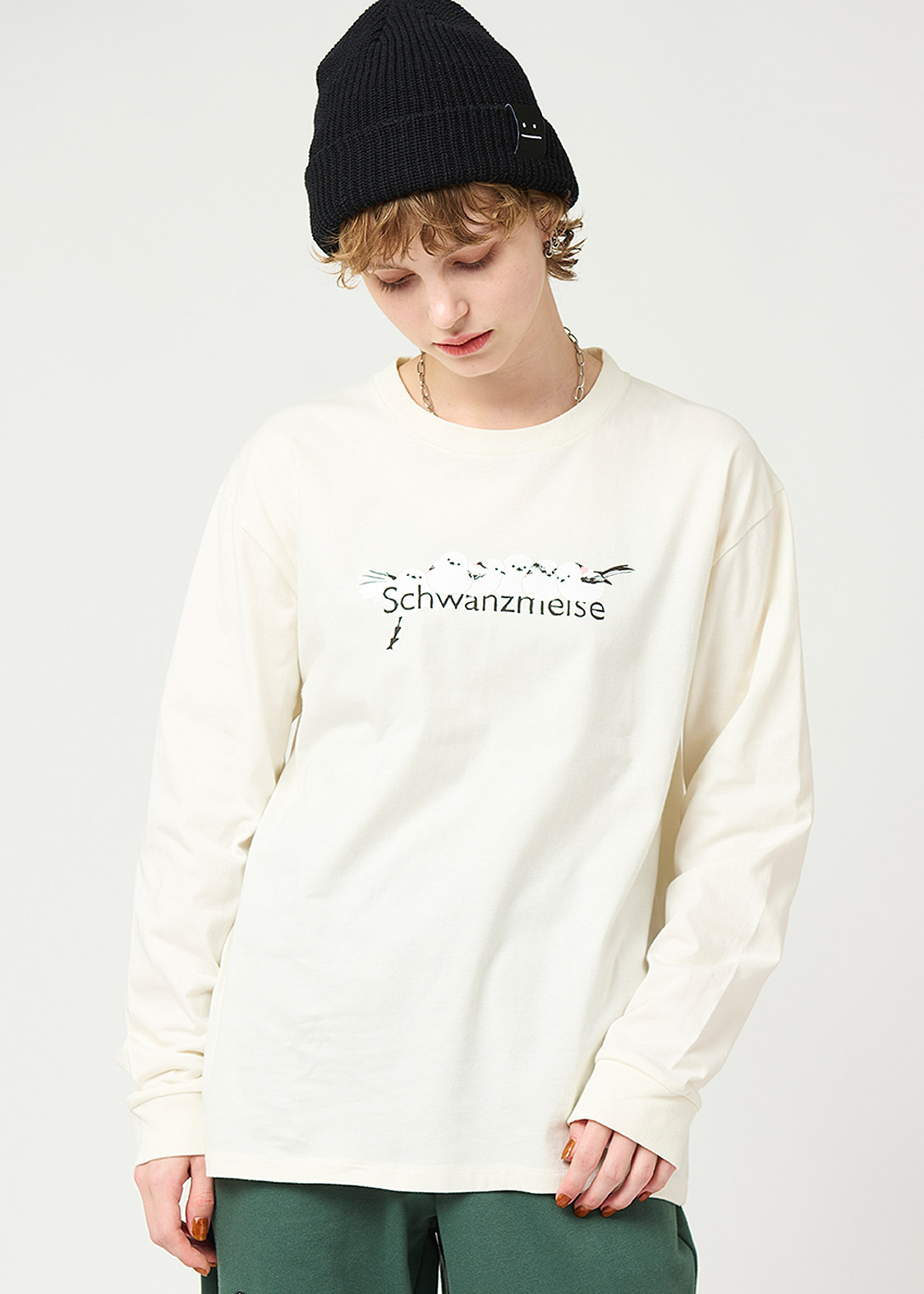 シマエナガ｜長袖Tシャツ｜ユニセックス｜グラニフ(graniph)公式