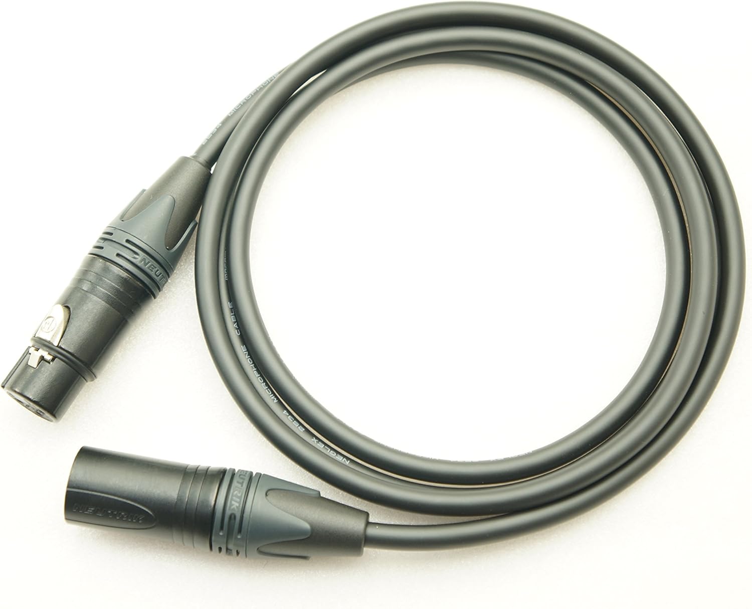 MOGAMI 2549 XLR(メス)→TRS(ステレオフォン)ケーブル 2本セット