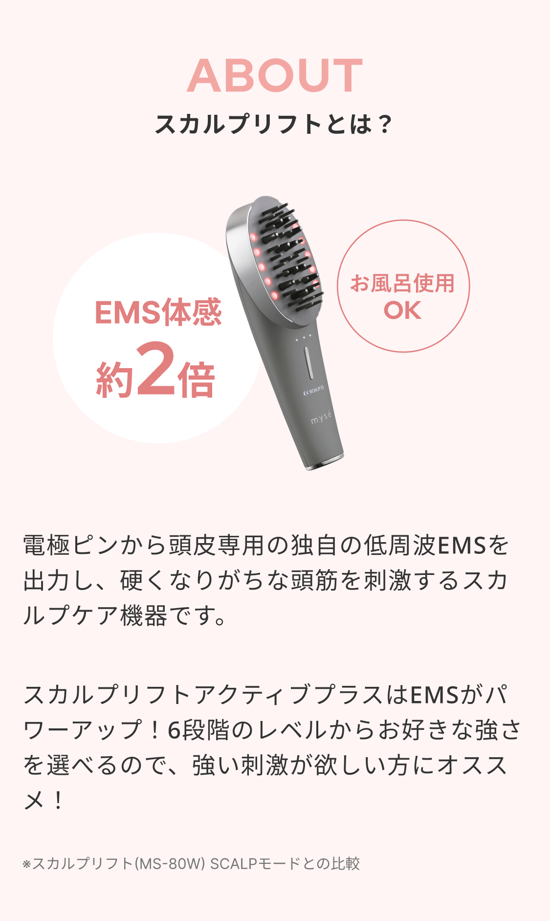 レンタル】ミーゼ(mysé) 美顔器・スチーマー スカルプリフト
