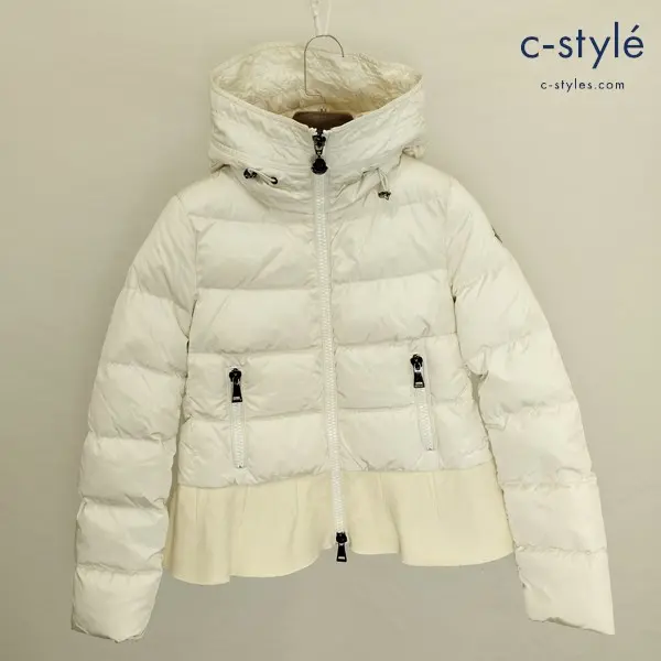 MONCLER モンクレール ダウンジャケット 0 ホワイト NESEA GIUBBOTTO