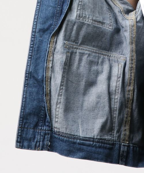 CLANE（クラネ）の「LOOSE WIDE COVERALL（デニムジャケット）」 - WEAR