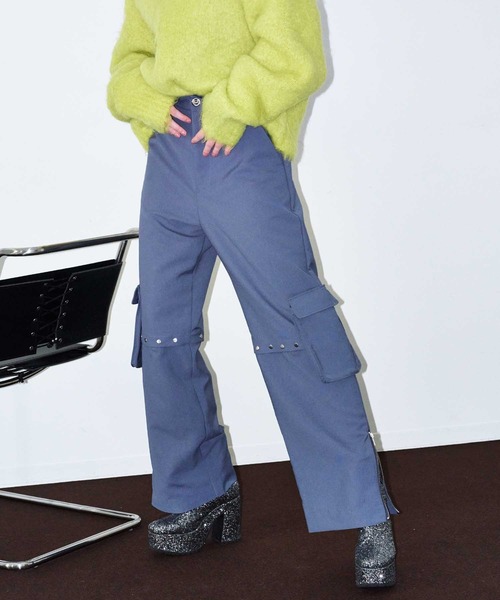 MAISON SPECIAL（メゾンスペシャル）の「スタッズ2WAYパンツ【MAISON