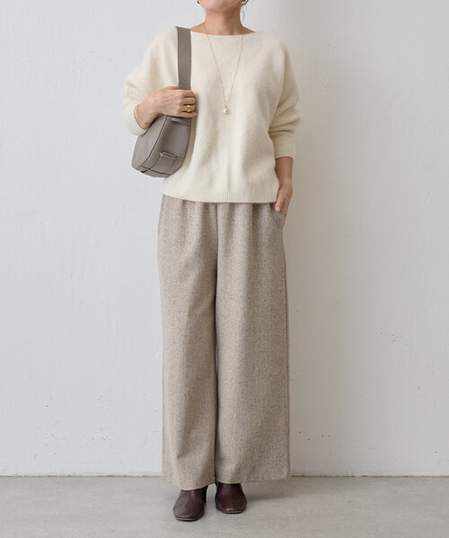 BEARDSLEY（ビアズリー）の「《3サイズ展開》カラーネップツイード