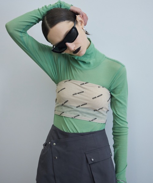 SHEER TIGHT TOPS/シアータイトトップス（Tシャツ/カットソー）｜JOSE