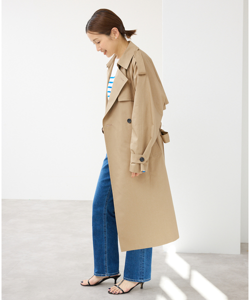 IENA（イエナ）の「トレンチロングコート（トレンチコート）」 - WEAR